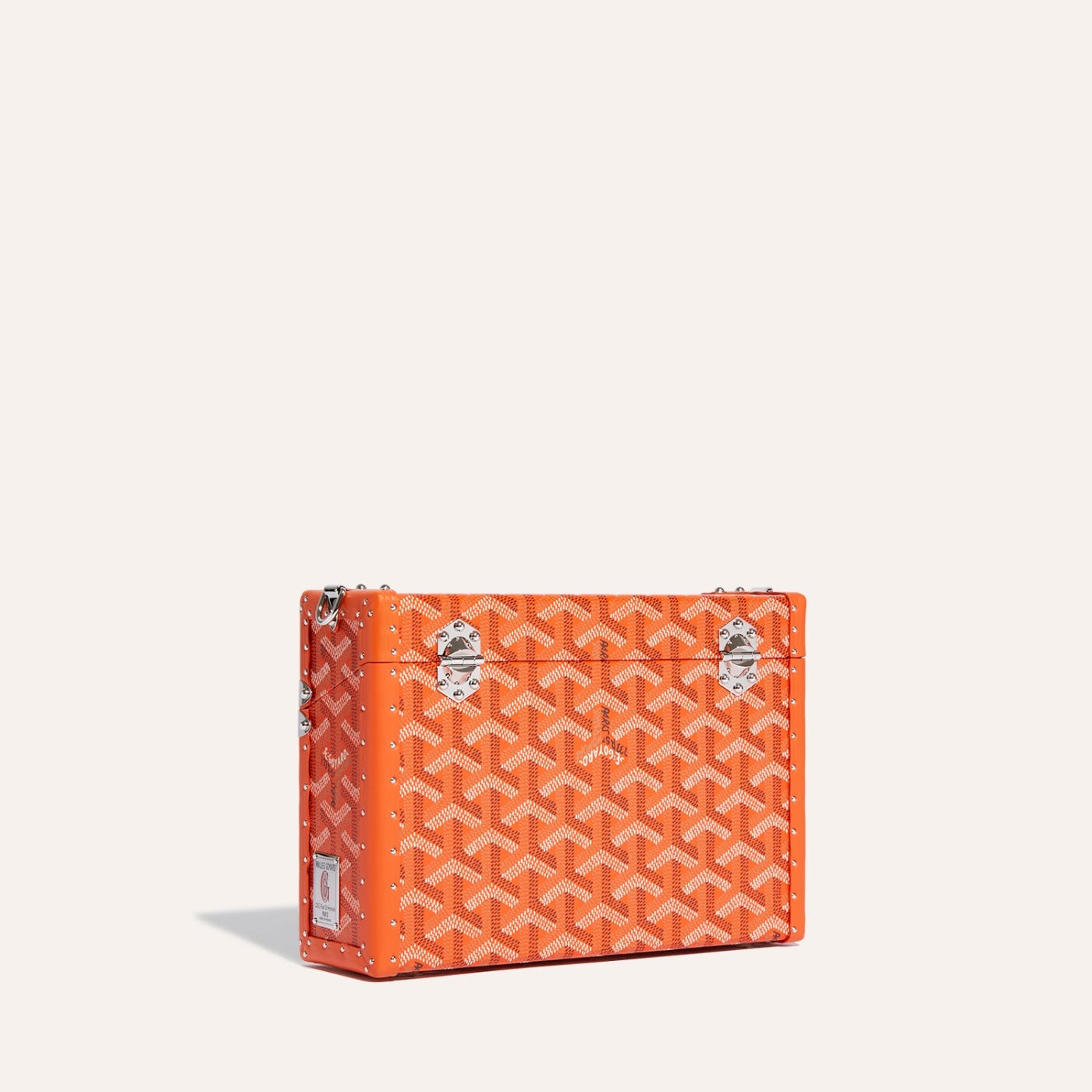 Goyard Cassette Trunk Bag Orange - Image 3